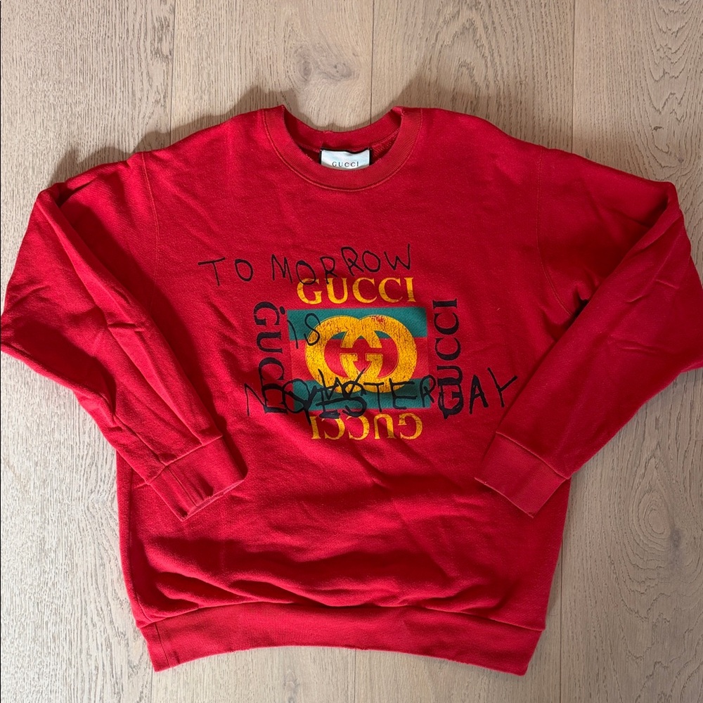Gucci Red Sweatshirt